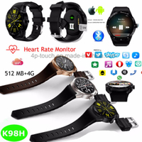 Support Download Apps 3G/WiFi Smart Watch Phone K98H