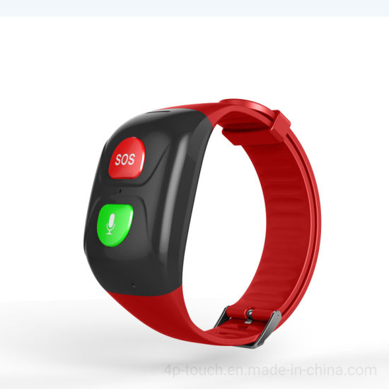 GSM IP67 Waterproof Heart Rate Blood Pressure GPS Tracking Bracelet Tracker 