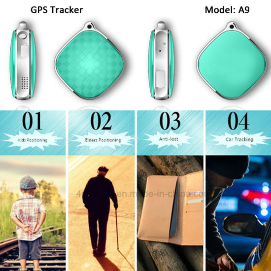 High Quality Personal Locator 2G GSM Tracker Tracking GPS with Multiple Accurate Position for Avoiding Abducting A9
