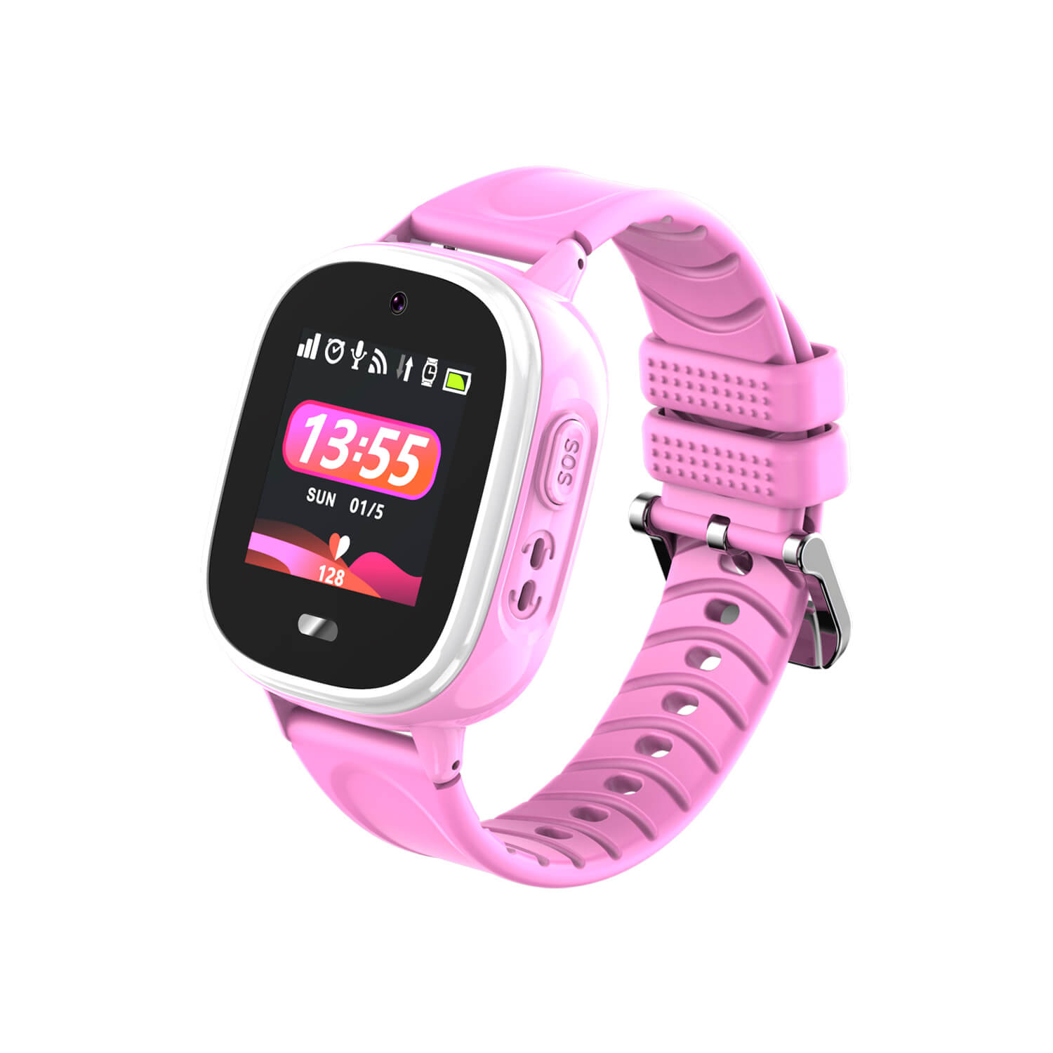 Quality 2G Waterproof Smart Safety Tracker Watch GPS with Removal Alert