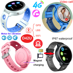 Inteligentny zegarek GPS dla dzieci 4G z bezpieczeństwem D42U