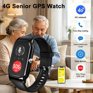 Orologio tracker GPS sanitario per anziani con HR BP SP02