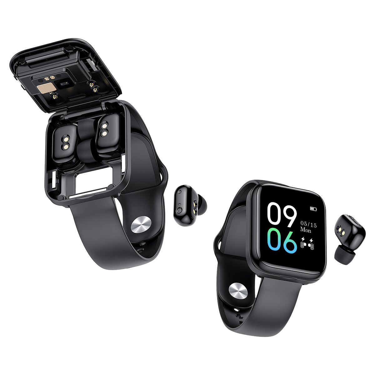 New Design IP67 Waterproof Smart Watch Bracelet with BT Music Control