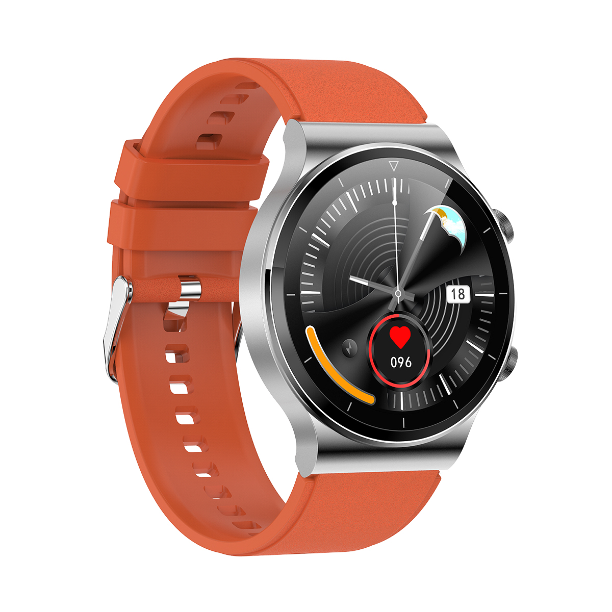 1.28 Inch Full Touch Screen 4GB Memory Bt Call Heart Rate Monitor Sport Smart Watch G51