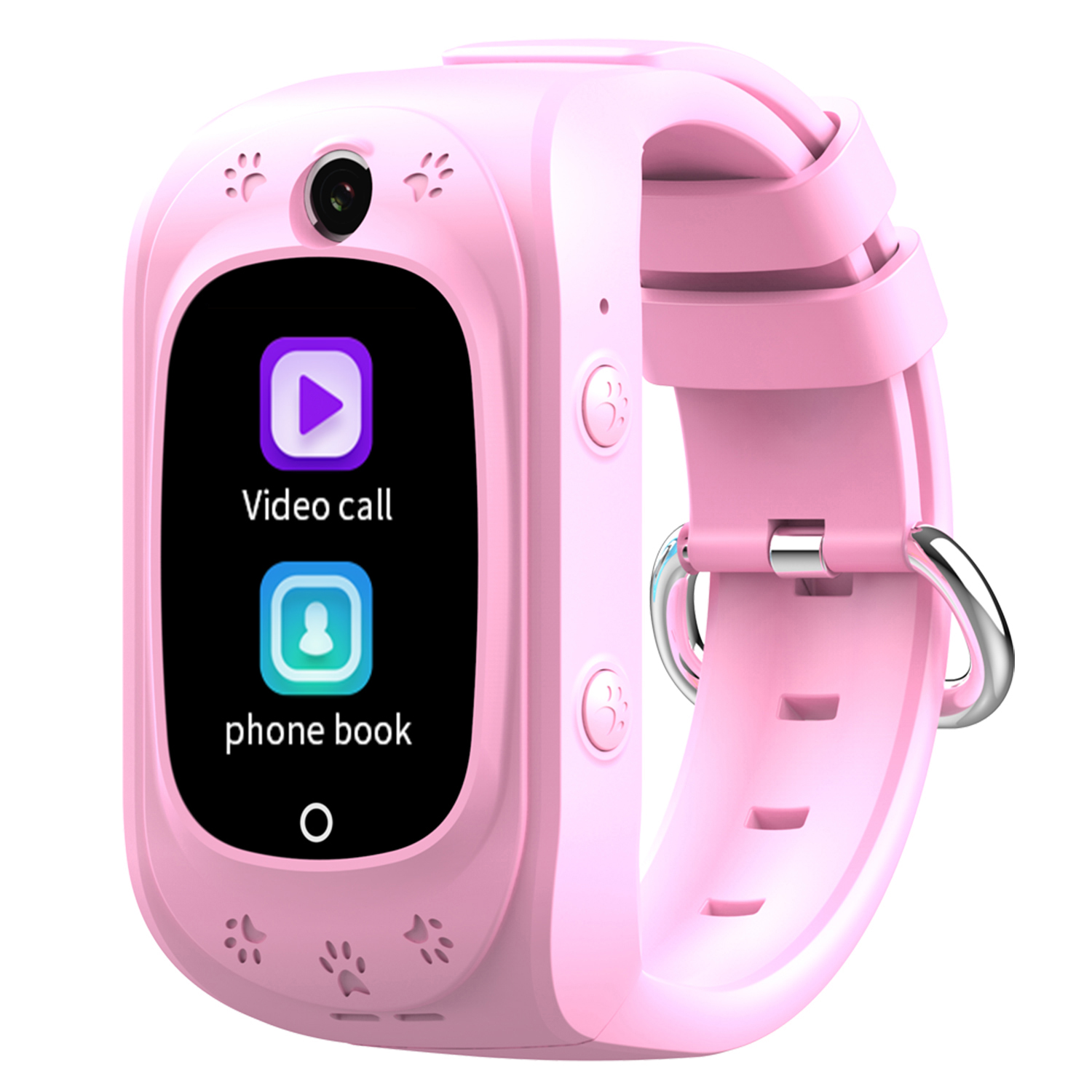 4G Waterproof Tracker Boys Girls GPS Smart Watch with Safety Zone 
