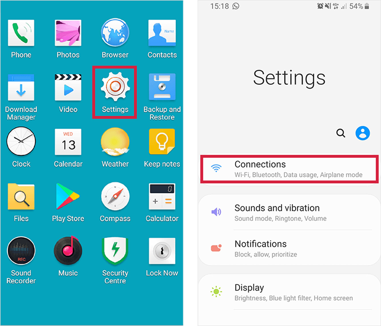 Comment v&eacute;rifier les informations apn de la carte SIM dans un t&eacute;l&eacute;phone intelligent Android 
