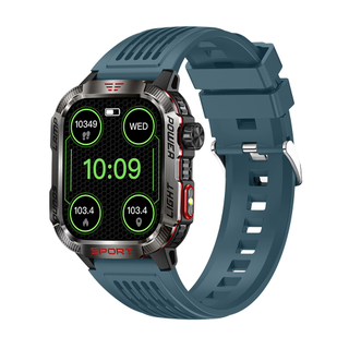 Reloj inteligente resistente al agua IP68 con notificaciones sociales para uso diario