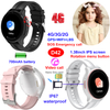 Reloj impermeable del perseguidor de GPS de los ni&ntilde;os IP67 4G con el bot&oacute;n D42 del men&uacute; de la rotaci&oacute;n