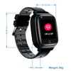 Połączenie wideo LTE IP67 Wodoodporny termometr Inteligentny zegarek GPS Tracker D4L