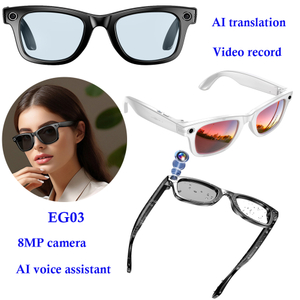 Gafas bluetooth inteligentes con grabaci&oacute;n de v&iacute;deo traducci&oacute;n AI EG03