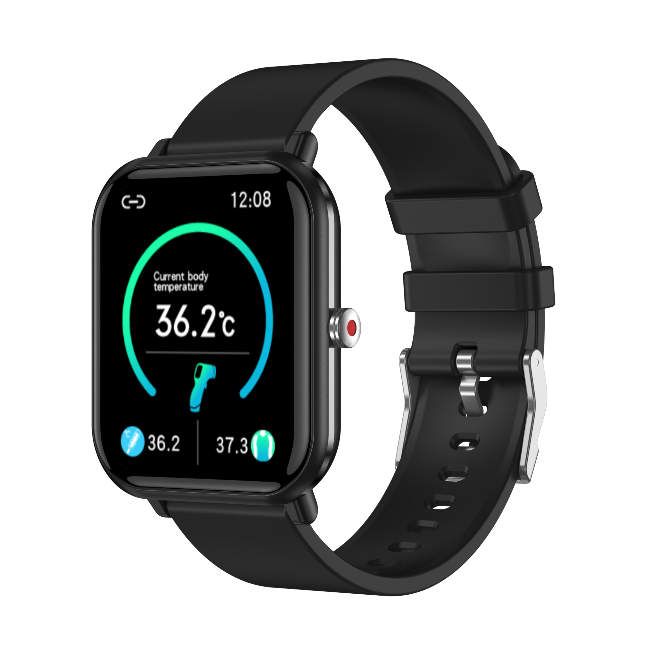 Amazon IP68 Waterproof Smart Watch with BP SPo2 for Health Management 