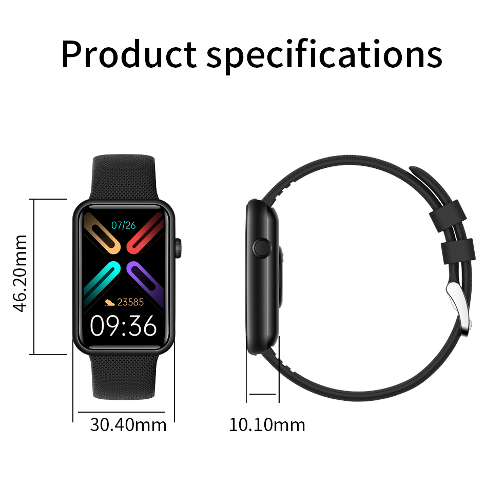 Body Temperature Monitor Smart watch with IP67 Waterproof HT3