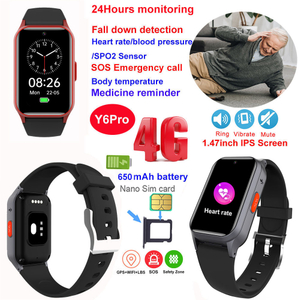  Montre de suivi GPS intelligente pour soins de sant&eacute; pour personnes &acirc;g&eacute;es avec surveillance du sommeil