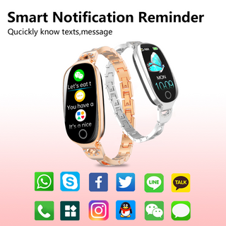 Braccialetto intelligente per gioielli fitness Bluetooth da donna