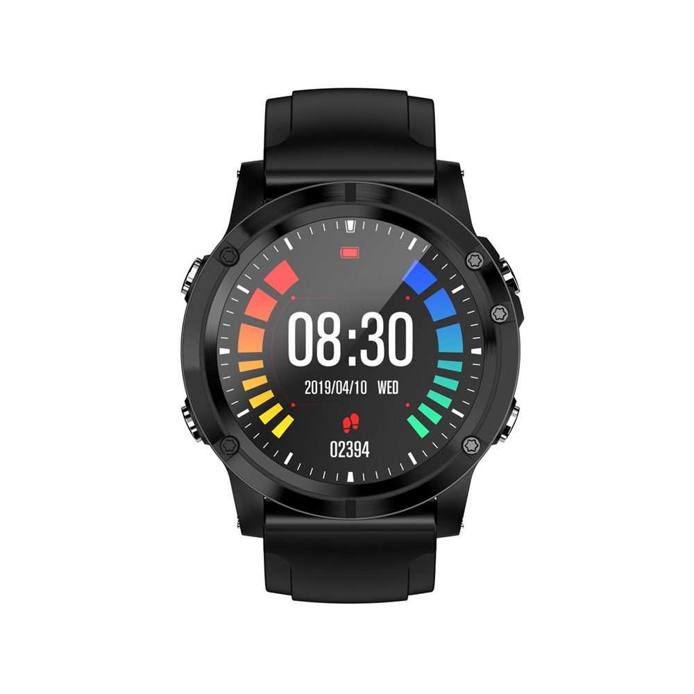 IP67 Waterproof Heart Rate Monitoring Smart Sport Watch with Vibration Motor 