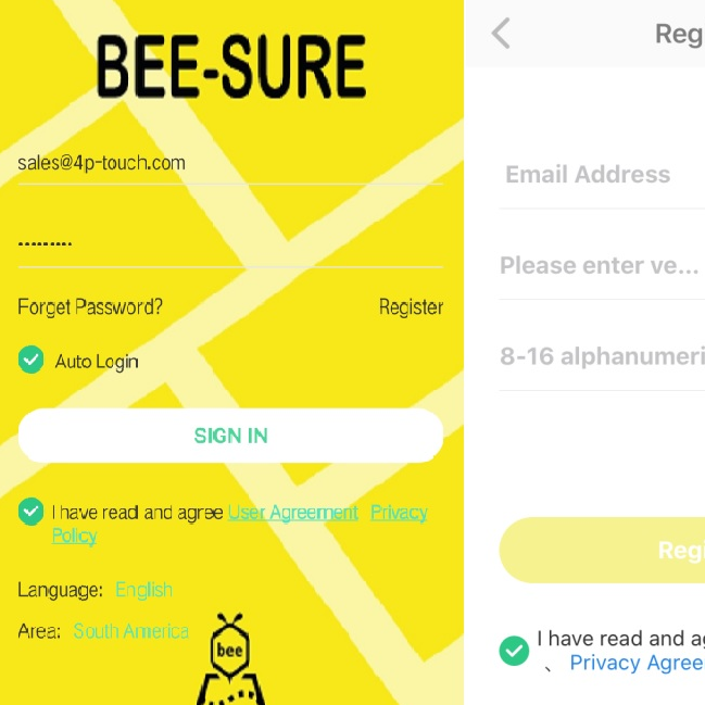 Wersja demonstracyjna aplikacji GPS Beesure