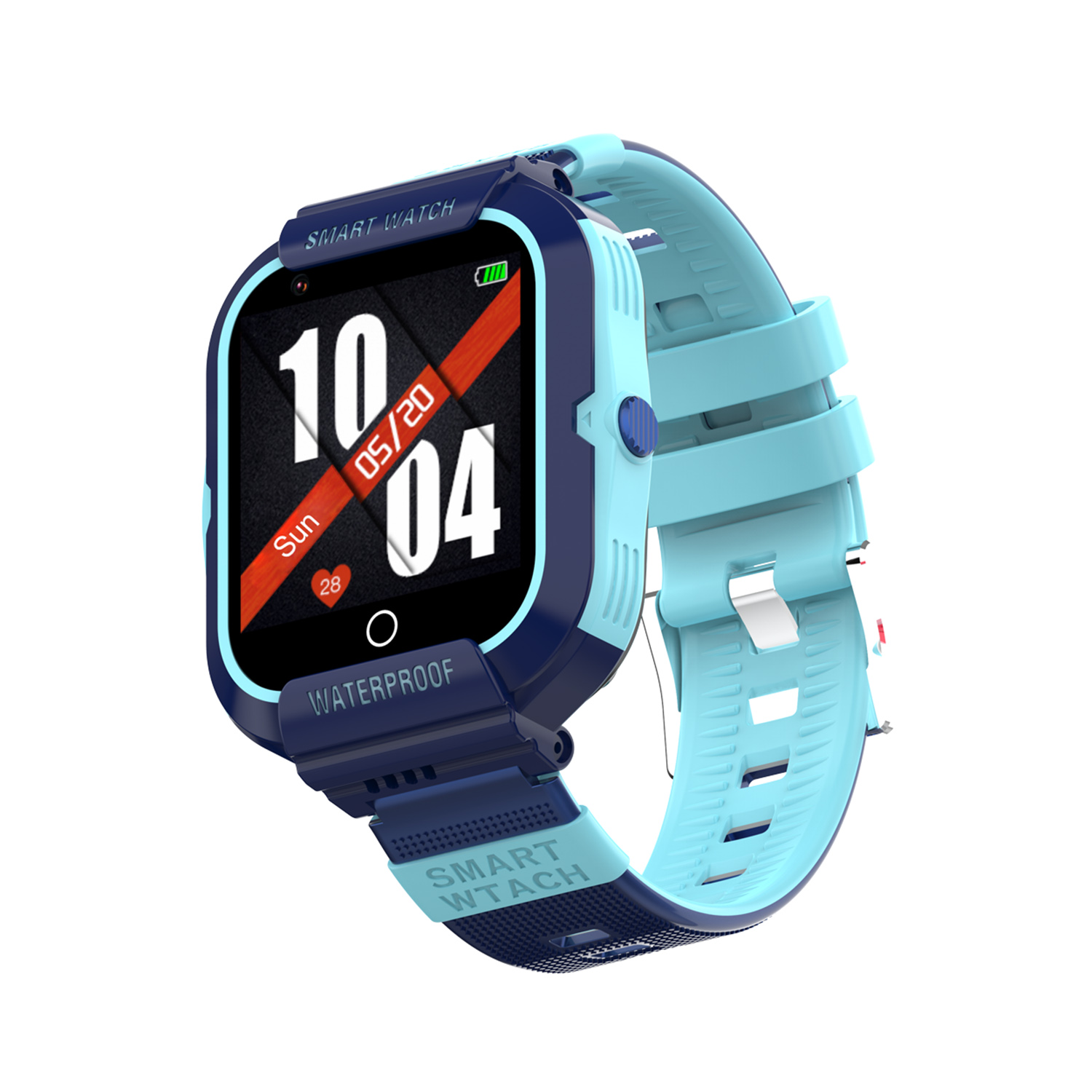 Quality 4G Waterproof Students GPS Tracker Watch with HD Camera 