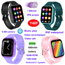 Large screen 4G teenagers Smart Watch GPS Tracker Y48F