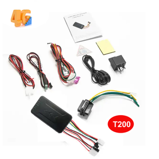 Rastreador GPS para carro e ve&iacute;culo 4G com motor cortado T200