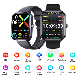 Bracelet de sport intelligent avec surveillance de l'oxyg&egrave;ne dans le sang et appels Bluetooth
