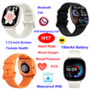  Bracelet intelligent &eacute;tanche IP68 avec moniteur de sant&eacute; H17