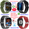 Montre intelligente Bluetooth pour soins de sant&eacute;, &eacute;tanche IP68, num&eacute;rique pour personnes &acirc;g&eacute;es, E585