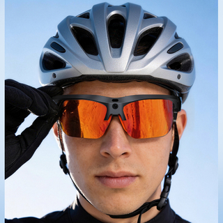 Occhiali sportivi anti-luce blu con monitor dati di guida IP67 impermeabili per gli appassionati di ciclismo all'aperto 