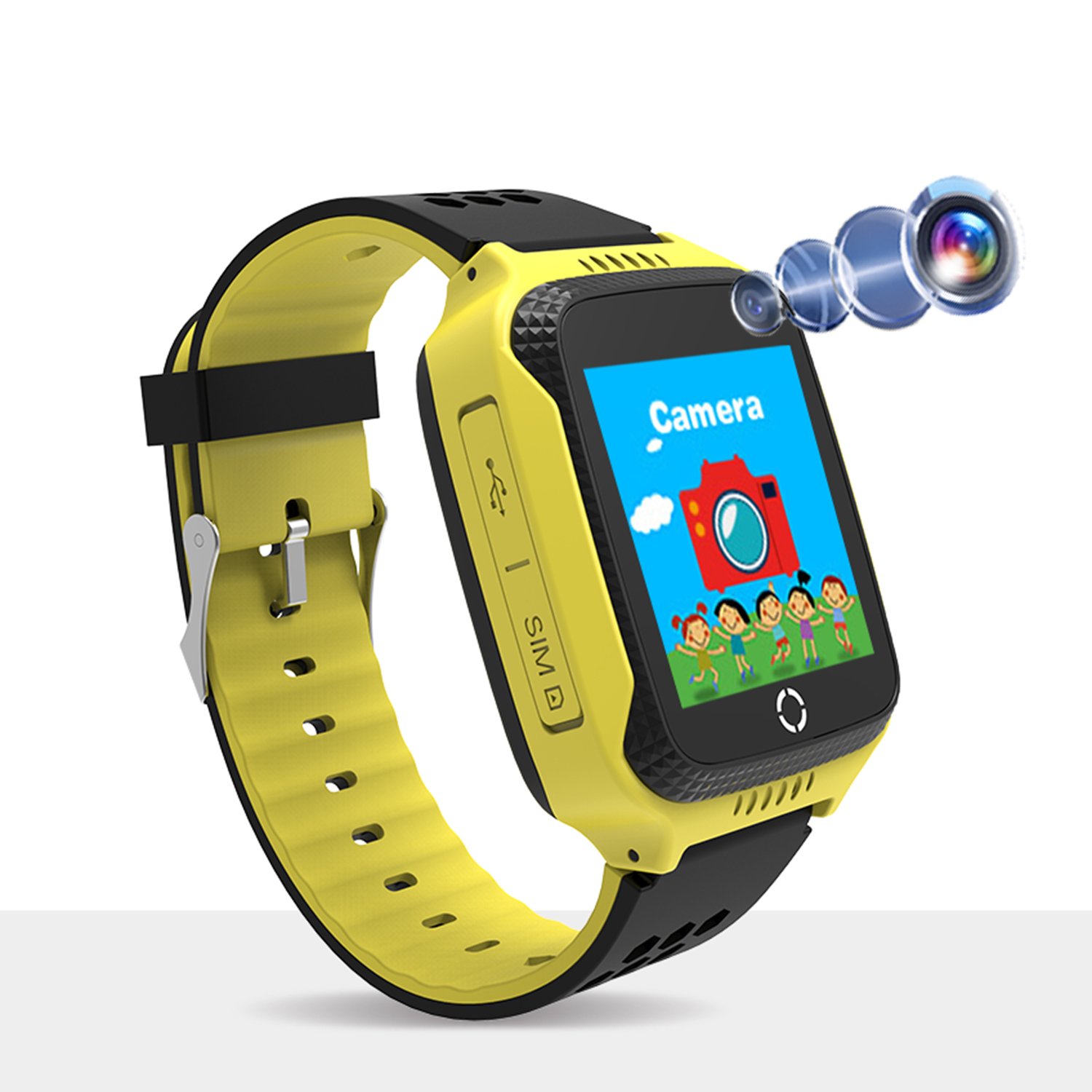 GSM Kids Security Parental Control GPS Tracker Smart Watch D26