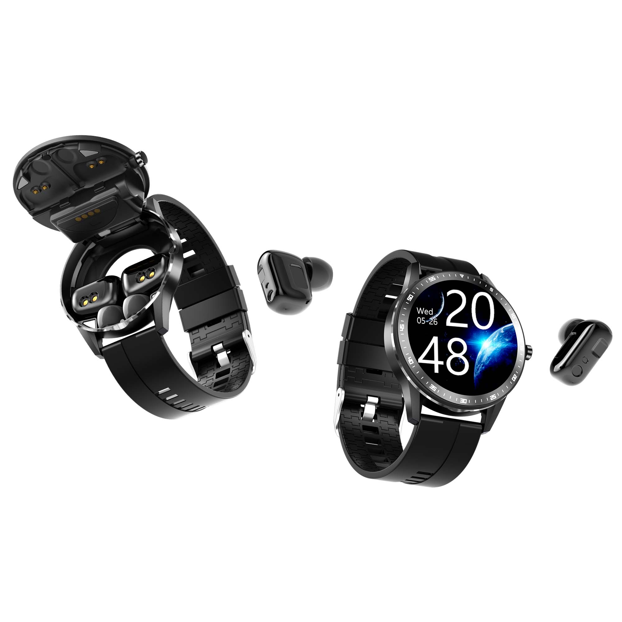 IP67 Waterproof Smart Wireless Bt 5.0 Wrist Watch with Blood Pressure Monitoring X6