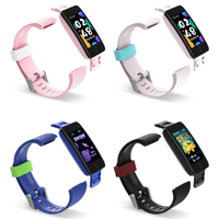 2022 Sport IP68 Waterproof Heart Rate Blood Pressure SPO2 Bt Kids Smart Wristband T11