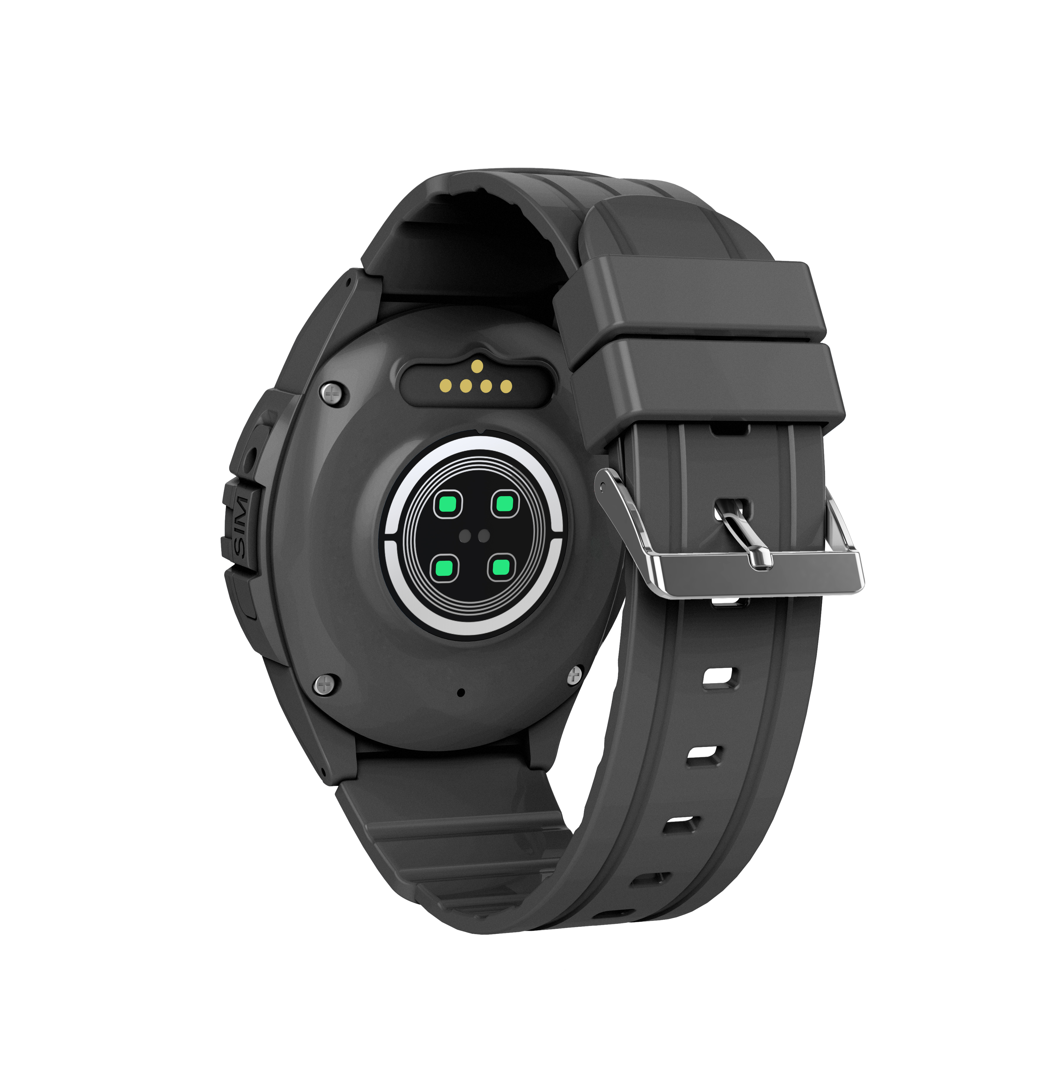 LTE Waterproof IP67 elderly GPS Watch Tracker with heart rate