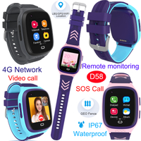 New LTE Waterproof security Kids Women Smart Watch GPS Tracker 