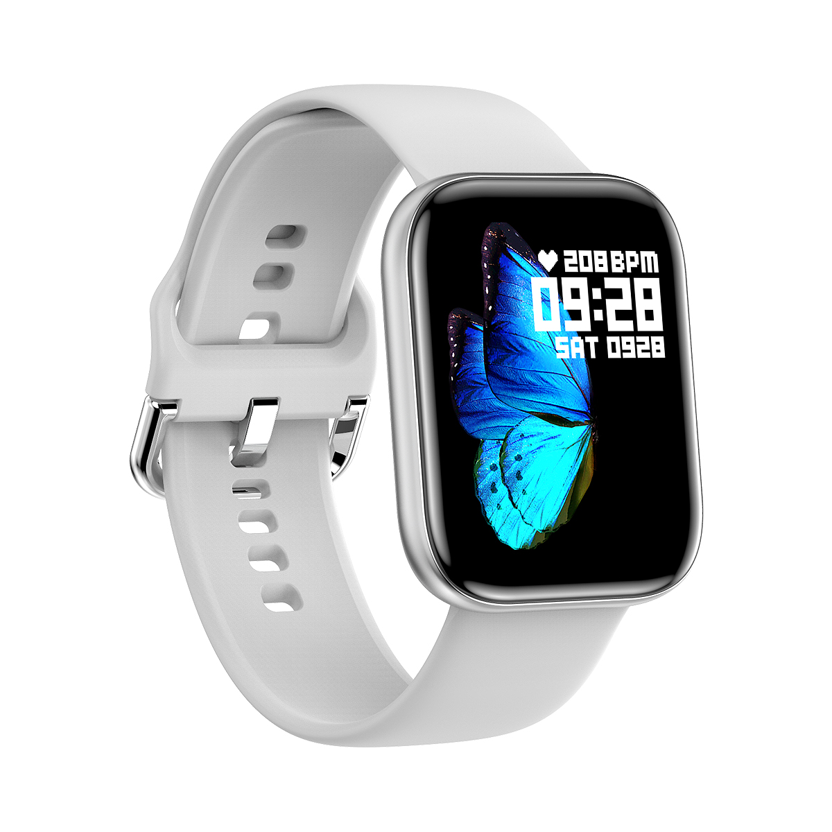 G69 Super Thin Heart Rate Monitoring Smart Watch Bracelet with Remote Music Control