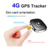 Newest IP67 Waterproof Portable 4G Mini Safety Real Time Google Map Pets GPS Tracker with Geo-fence Setup PM04