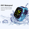 New launched 4G IP67 Waterproof safety Android Child Kids Smart GPS Tracker watch with free Global Video Call D58