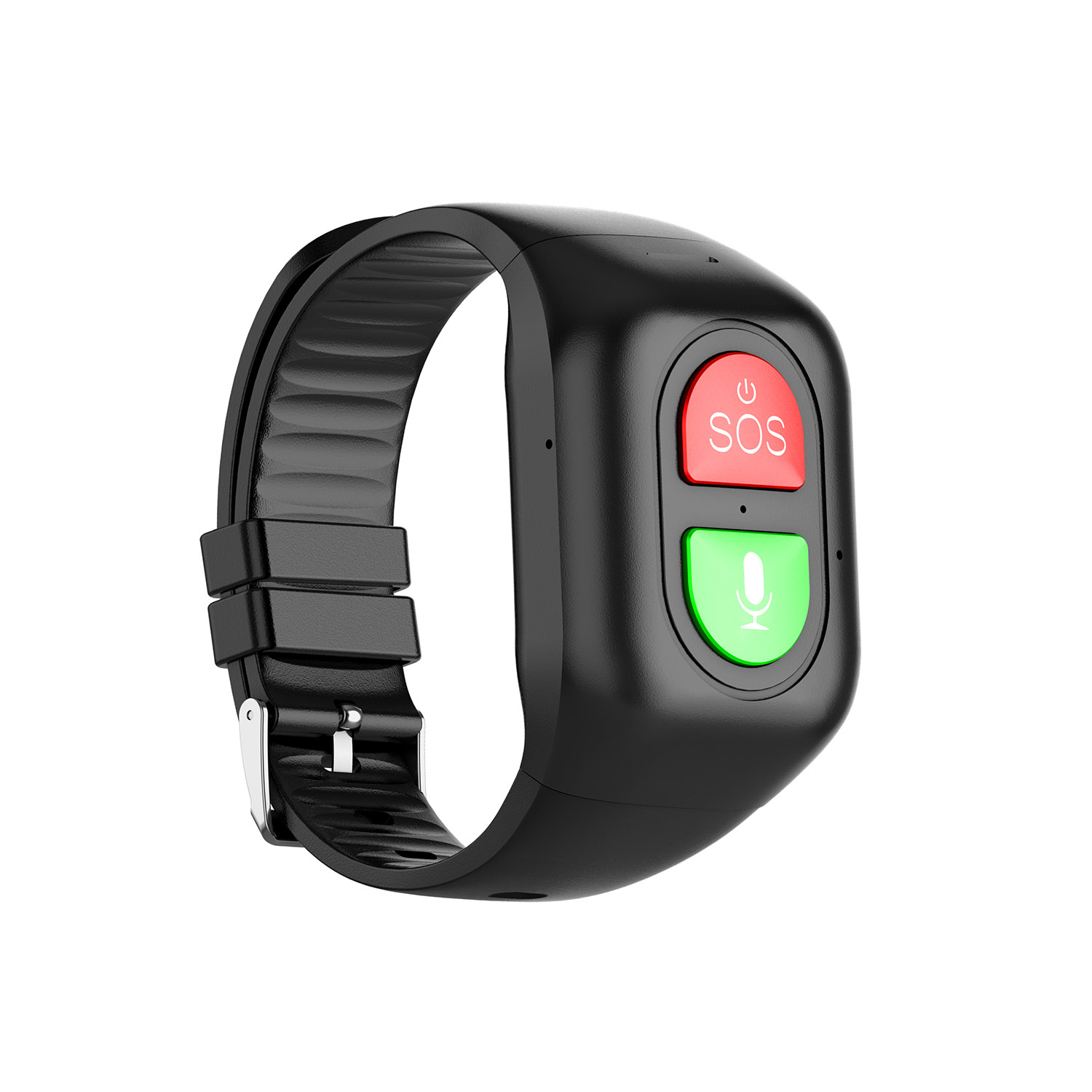IP67 waterproof 4G GPS Tracker Bracelet with HR BP Thermometer