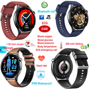 Montre Bluetooth intelligente num&eacute;rique &eacute;tanche IP68 avec surveillance de la sant&eacute; E458
