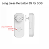 New 2G IP67 Water Resistance Hidden Mini GPS Tracker with Long Battery Life SOS Emergency Help for Avoiding Kidnap A23