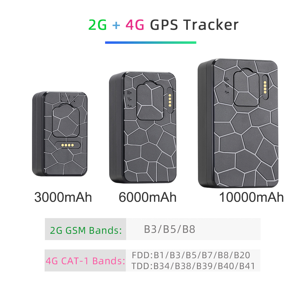 4G magnetic car GPS tracker for vehicle motorcycle 