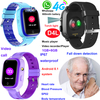 Połączenie wideo LTE IP67 Wodoodporny termometr Inteligentny zegarek GPS Tracker D4L