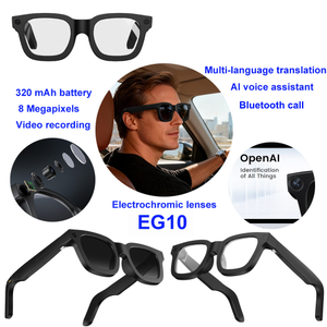 &Oacute;culos de lentes eletrocr&ocirc;micas com tradu&ccedil;&atilde;o inteligente por bluetooth e tradu&ccedil;&atilde;o AI EG10