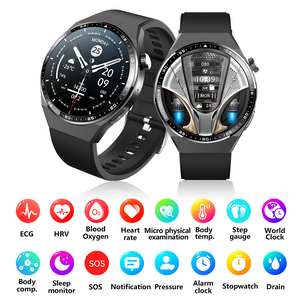 Montre de sport intelligente &eacute;tanche IP67 avec alarme SOS pour le fitness