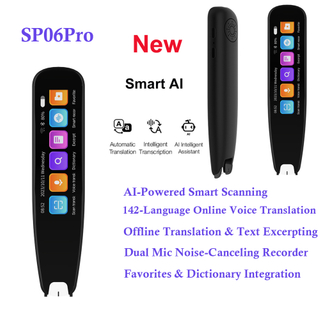 Dictionnaire &eacute;lectronique WiFi, stylo de traduction multilingue AI 