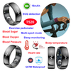 Wodoodporny inteligentny pierścień Bluetooth 5ATM z EKG HR BP SPO2 T520