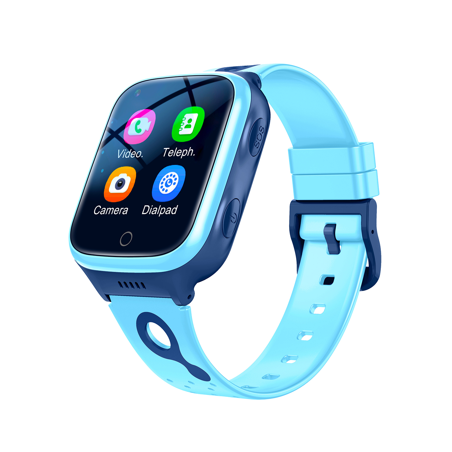 New Arrival LTE Waterproof Child GPS Tracker Watch with Geo-fence 