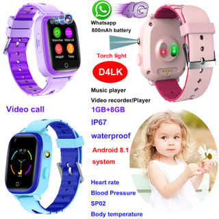 Rastreador GPS para ni&ntilde;os LTE Android Health D4LK