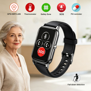 L'ultima smart band per la salute di posizionamento mini GPS 4G con avvisi Geo-fence 