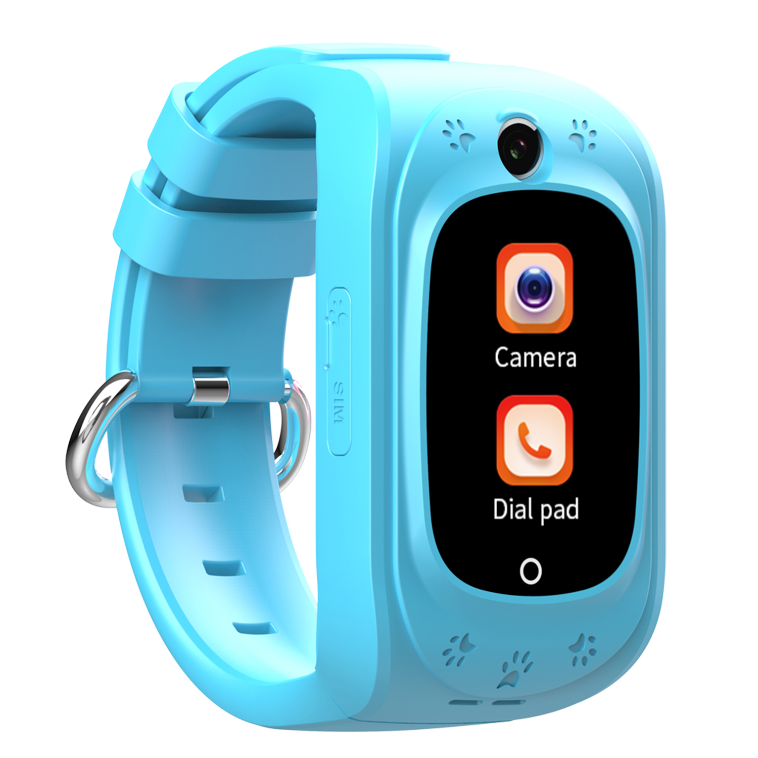 4G Waterproof Tracker Boys Girls GPS Smart Watch with Safety Zone 
