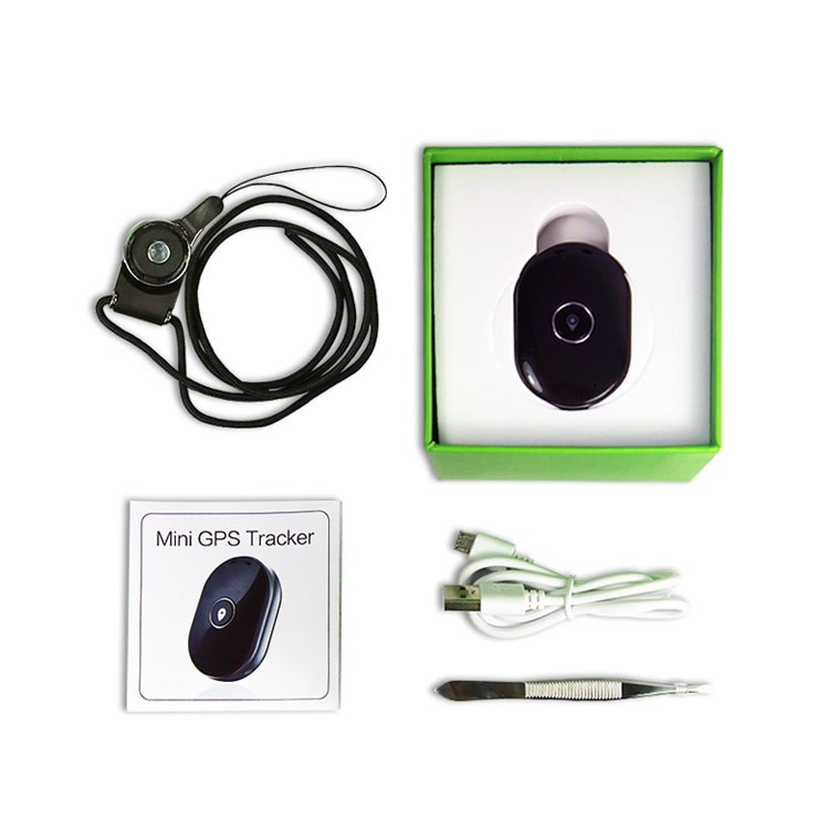 2G Waterproof safety Tiny Pendant GPS Tracking device with SOS Button 