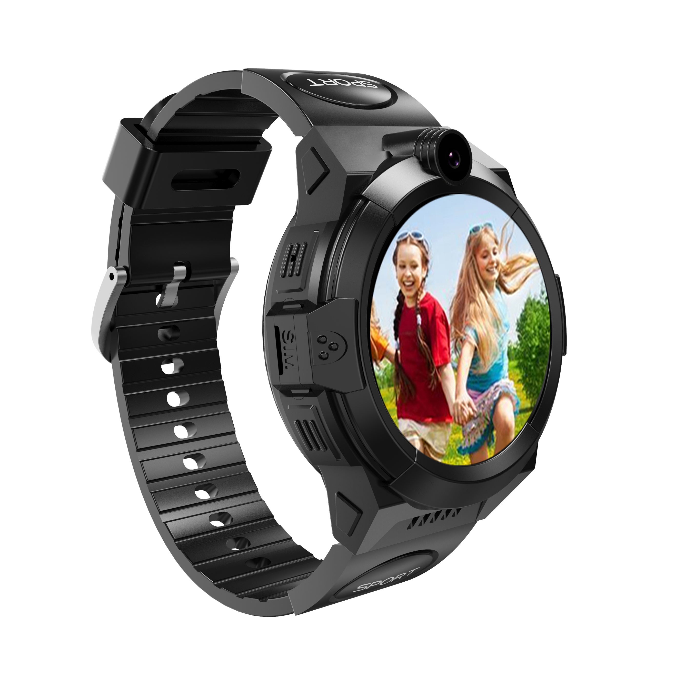 China High Quality 4G IP67 Waterproof Child Kids Security GPS Watch Tracker with Camera for Global Free Video Call D38